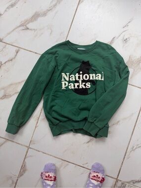 Parks Project Forest Green Crewneck